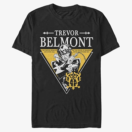 Majica Merch Netflix Castlevania - Trevor Triangle Unisex T-Shirt Black