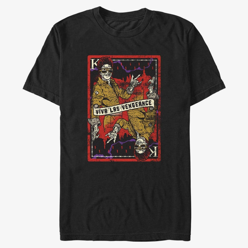 T-krekli Merch Netflix Army Of The Dead - King Vengeance Unisex T-Shirt Black