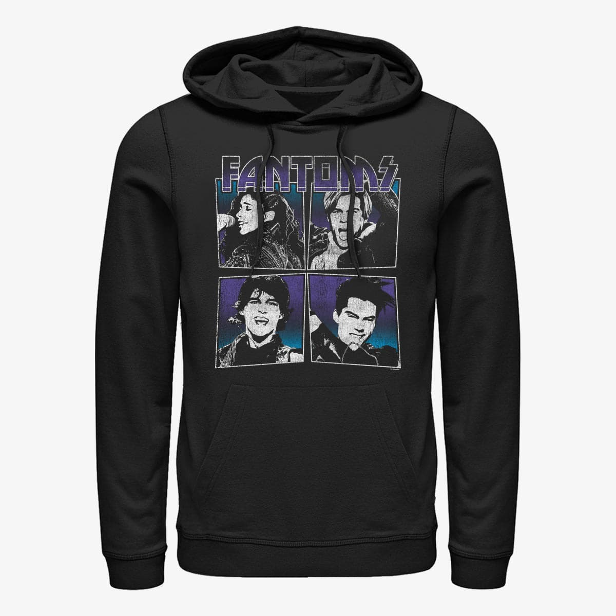 Mikiny Merch Netflix Julie And The Phantoms - Fantoms Unisex Hoodie Black