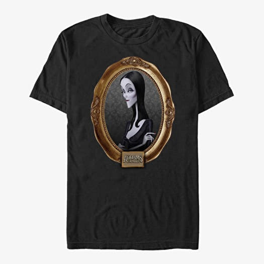 T-skjorte Merch MGM The Addams Family - Morticia Portrait Unisex T-Shirt Black