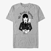 Merch MGM Wednesday - We Prefer Spooky Unisex T-Shirt Heather Grey
