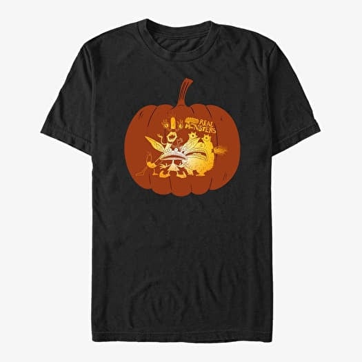 T-shirt Merch Paramount Aaahh!!! Real Monsters - Monster Pumpkin Unisex T-Shirt Black