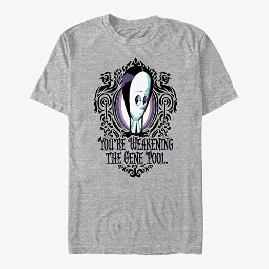 T-skjorte Merch MGM The Addams Family - Weaken Gene Pool Unisex T-Shirt Heather Grey