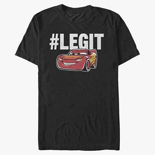 Тениска Merch Pixar Cars 3 - Too Legit Unisex T-Shirt Black