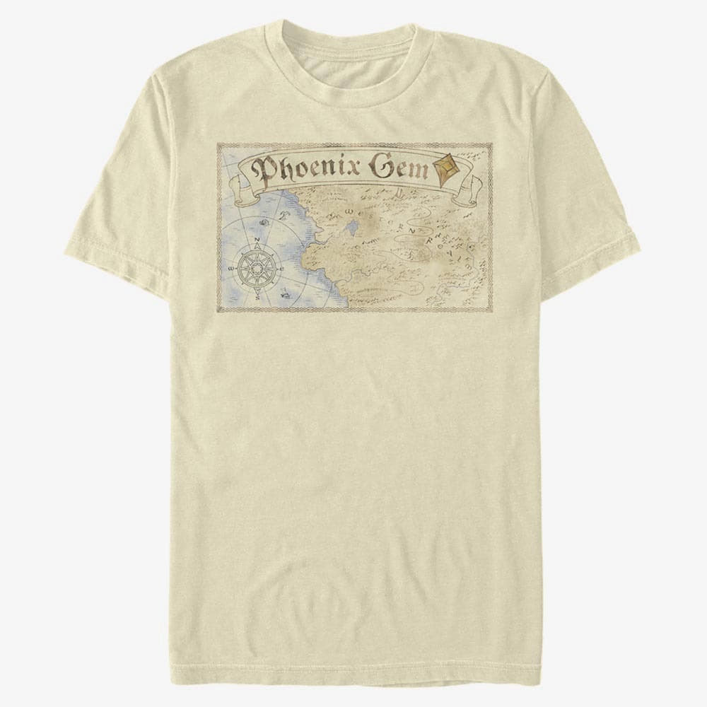 T-shirts Merch Pixar Onward - Phoenix Gem Map Unisex T-Shirt Natural