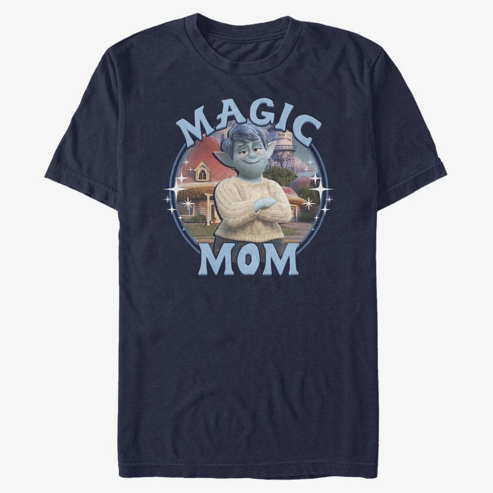 Тениски Merch Pixar Onward - Magic Mom Unisex T-Shirt Navy Blue