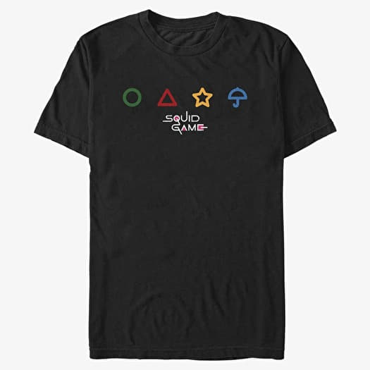 T-särk Merch Netflix Squid Game - Umbrella Game Unisex T-Shirt Black