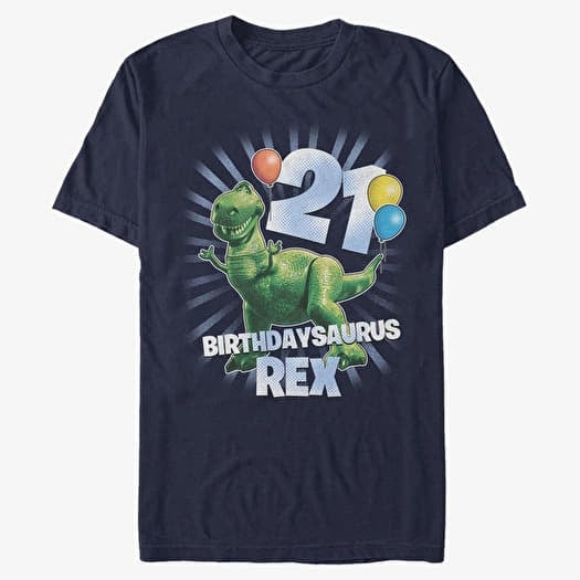 T-shirt Merch Pixar Toy Story - Ballon Rex 21 Unisex T-Shirt Navy Blue