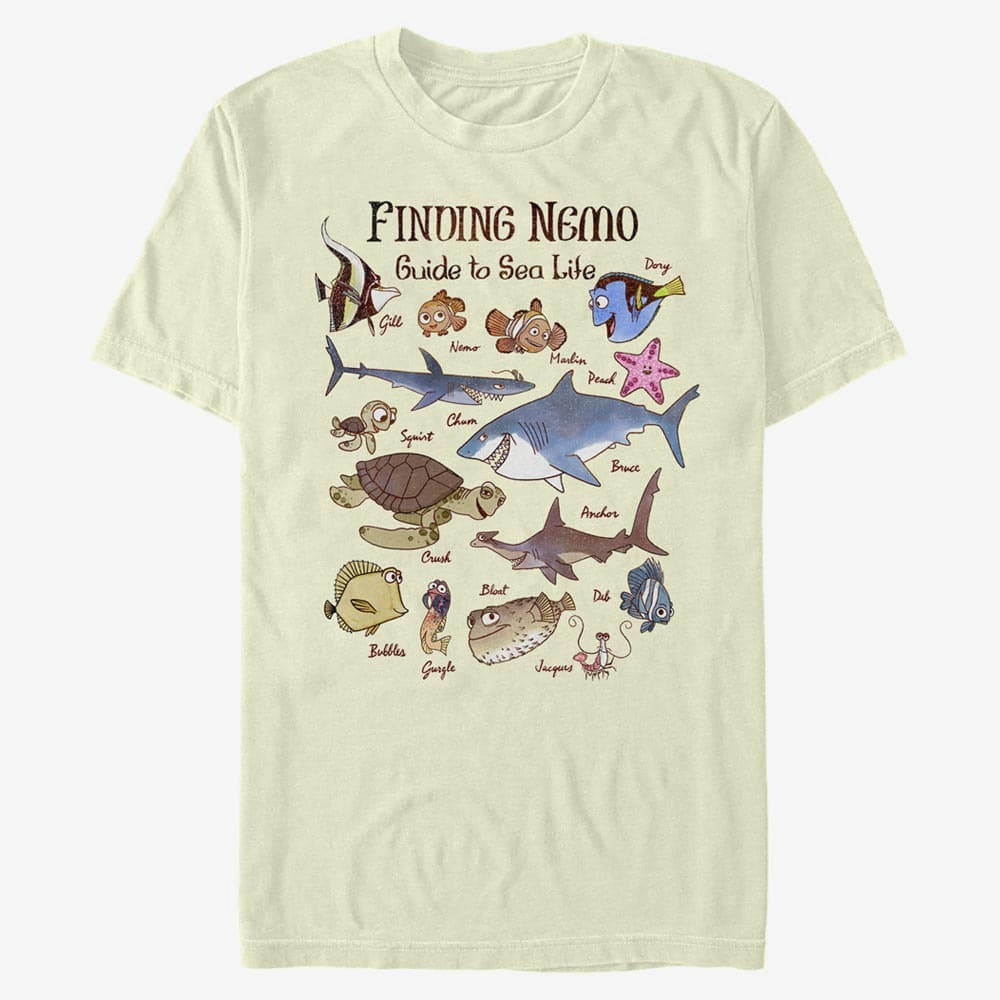 T-Shirts Merch Pixar Finding Nemo - VINTAGE NEMO Unisex T-Shirt Natural