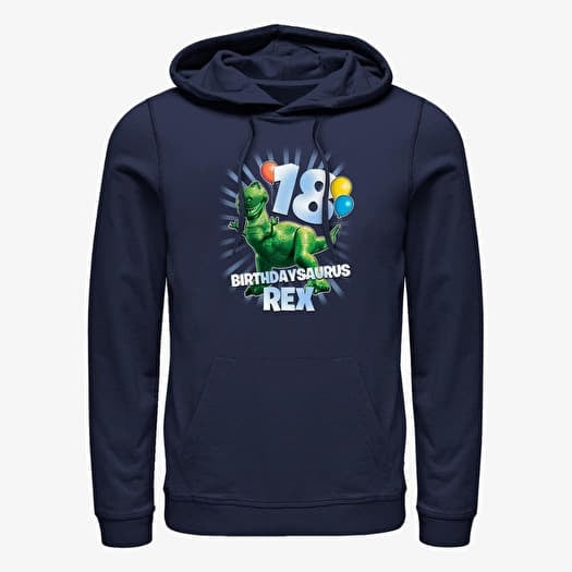 Sweatshirt Merch Pixar Toy Story - Ballon Rex 18 Unisex Hoodie Navy Blue