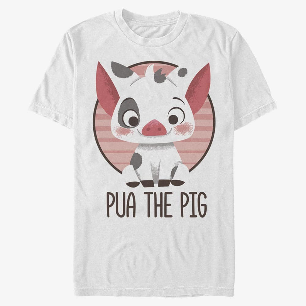T-shirts Merch Pixar Moana - Pua Pua Unisex T-Shirt White