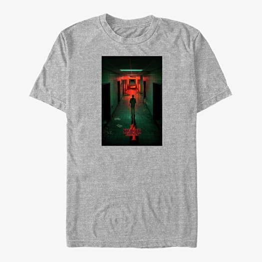 Μπλουζάκι Merch Netflix Stranger Things - Lab Poster Unisex T-Shirt Heather Grey