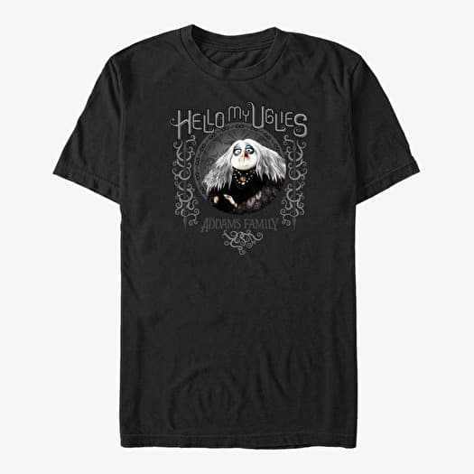 Camiseta Merch MGM The Addams Family - Hello My Uglies Unisex T-Shirt Black