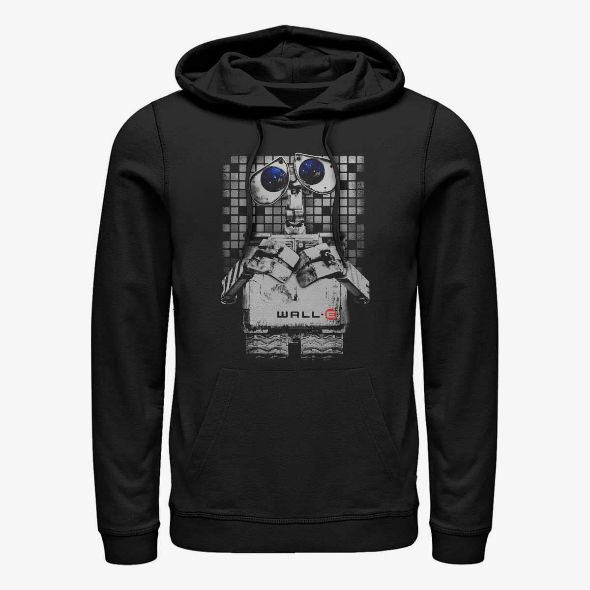 Sweatshirts Merch Pixar Wall-E - Wall Eyes Unisex Hoodie Black