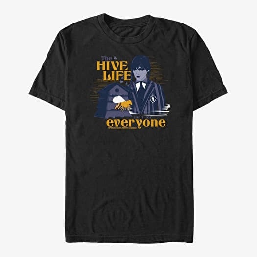 Camiseta Merch MGM Wednesday - Hive Life Unisex T-Shirt Black
