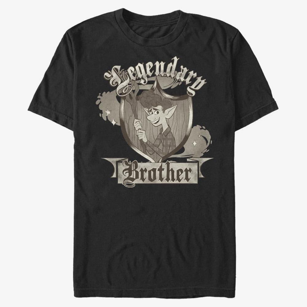 T-shirts Merch Pixar Onward - Legendary Lil Brother Unisex T-Shirt Black