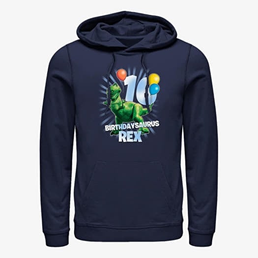 Sweatshirt Merch Pixar Toy Story - Ballon Rex 16 Unisex Hoodie Navy Blue