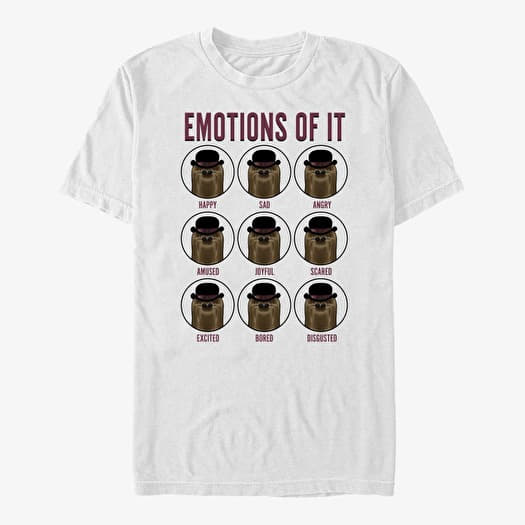 Majica Merch MGM The Addams Family - Emotions Of Cousin It Unisex T-Shirt White