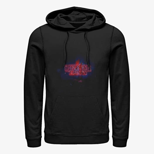 Kampsun Merch Netflix Stranger Things - Strange 4 Poster Unisex Hoodie Black