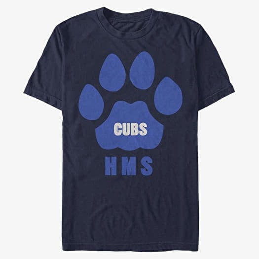 T-shirt Merch Netflix Stranger Things - HMS Cubs Paw Unisex T-Shirt Navy Blue