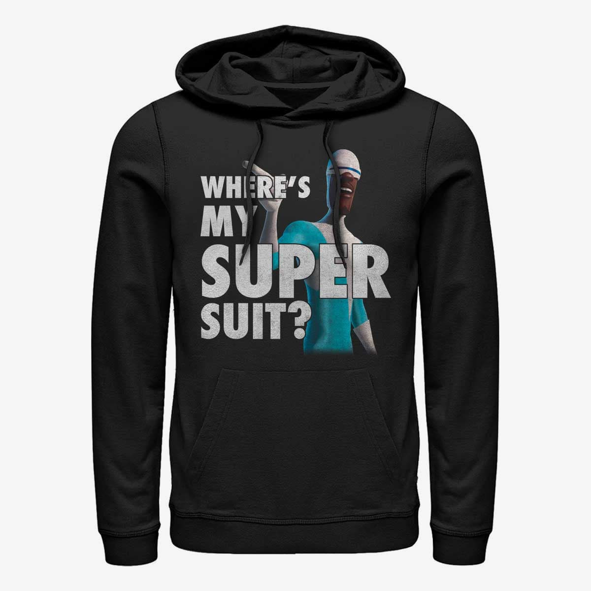 Felpe Merch Pixar Incredibles - Super Suit Unisex Hoodie Black