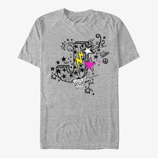 Majica Merch Netflix Julie And The Phantoms - Julie and Flynn Doodle Unisex T-Shirt Heather Grey