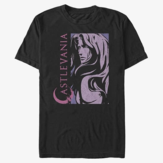 T-shirt Merch Netflix Castlevania - Castlevania Poster Unisex T-Shirt Black
