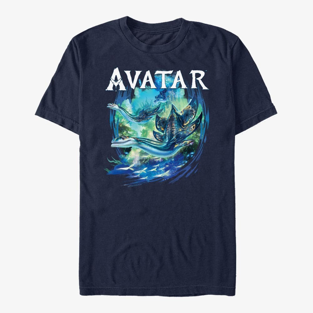 T-shirts Merch Twentieth Century Fox Avatar 2 - Explore Pandora Unisex T-Shirt Navy Blue