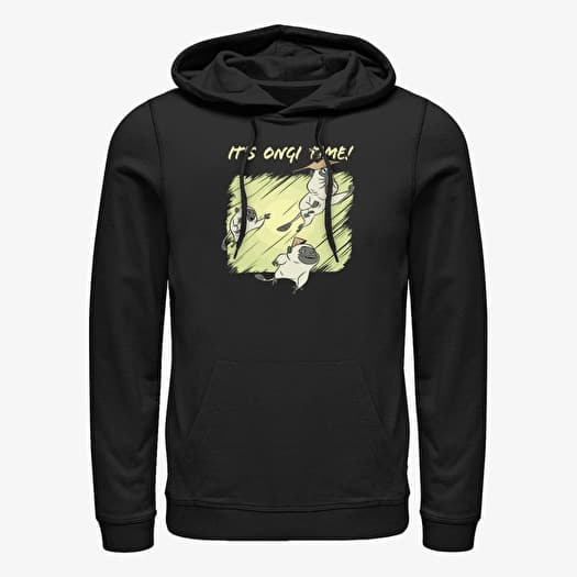 Mikina Merch Pixar Raya the Last Dragon - Fearless Ongi Trio Unisex Hoodie Black