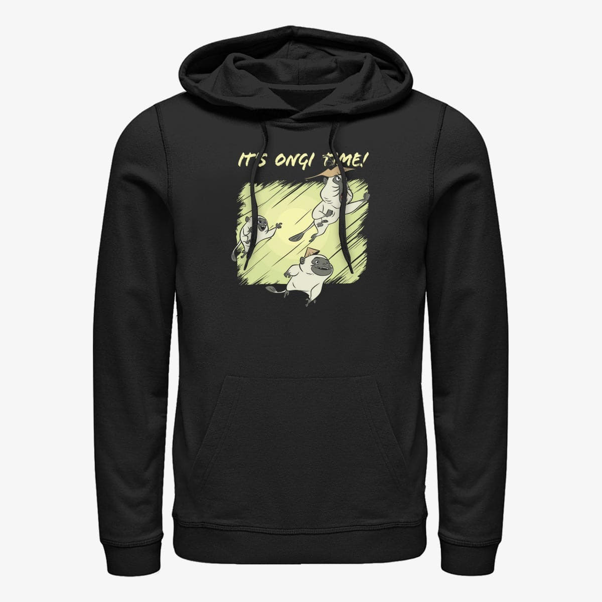 Hoodies and sweatshirts  Merch Pixar Raya the Last Dragon - Fearless Ongi Trio Unisex Hoodie Black