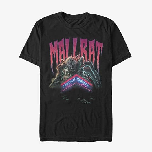 T-shirt Merch Netflix Stranger Things - Mallrat Demogorgan Unisex T-Shirt Black