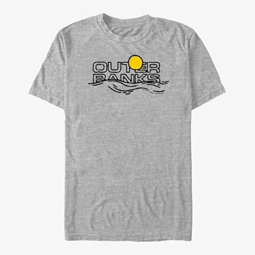 T-särk Merch Netflix Outer Banks - Title on Horizon Unisex T-Shirt Heather Grey