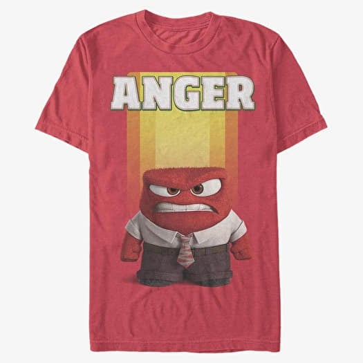 Camiseta Merch Pixar Inside Out - Anger Unisex T-Shirt Red