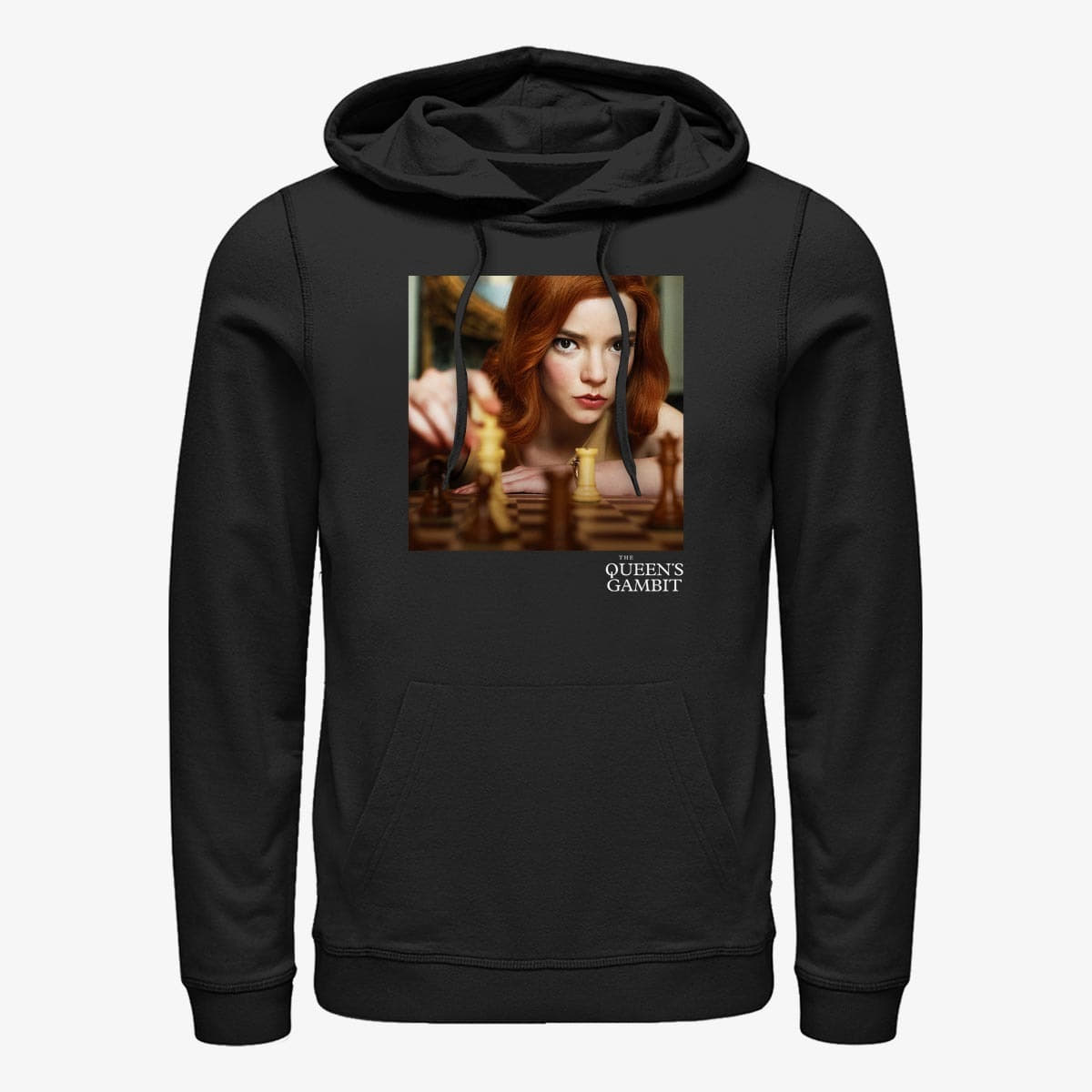 Felpe Merch Netflix The Queen's Gambit - Checkmate Photo Real Unisex Hoodie Black