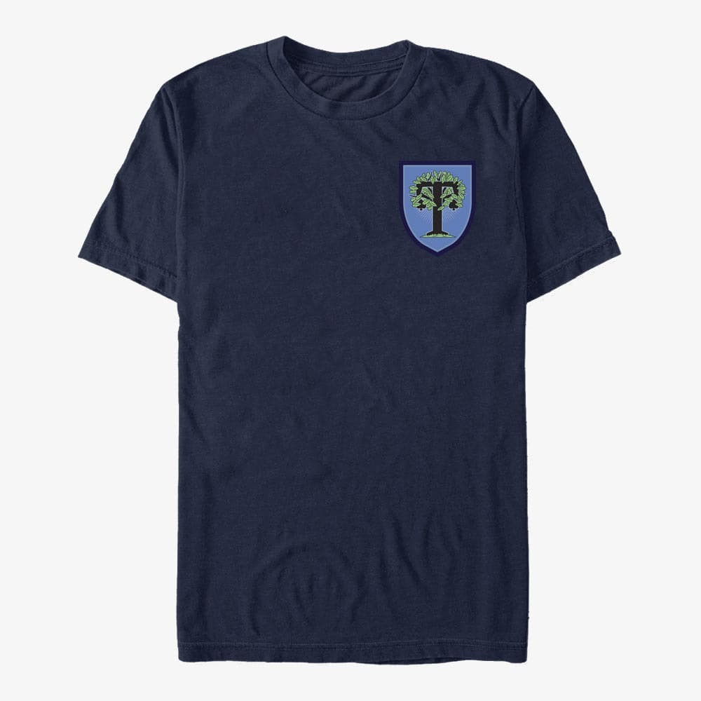 Magliette Merch Netflix Heartstopper - Full Bloom Truham Tree Unisex T-Shirt Navy Blue