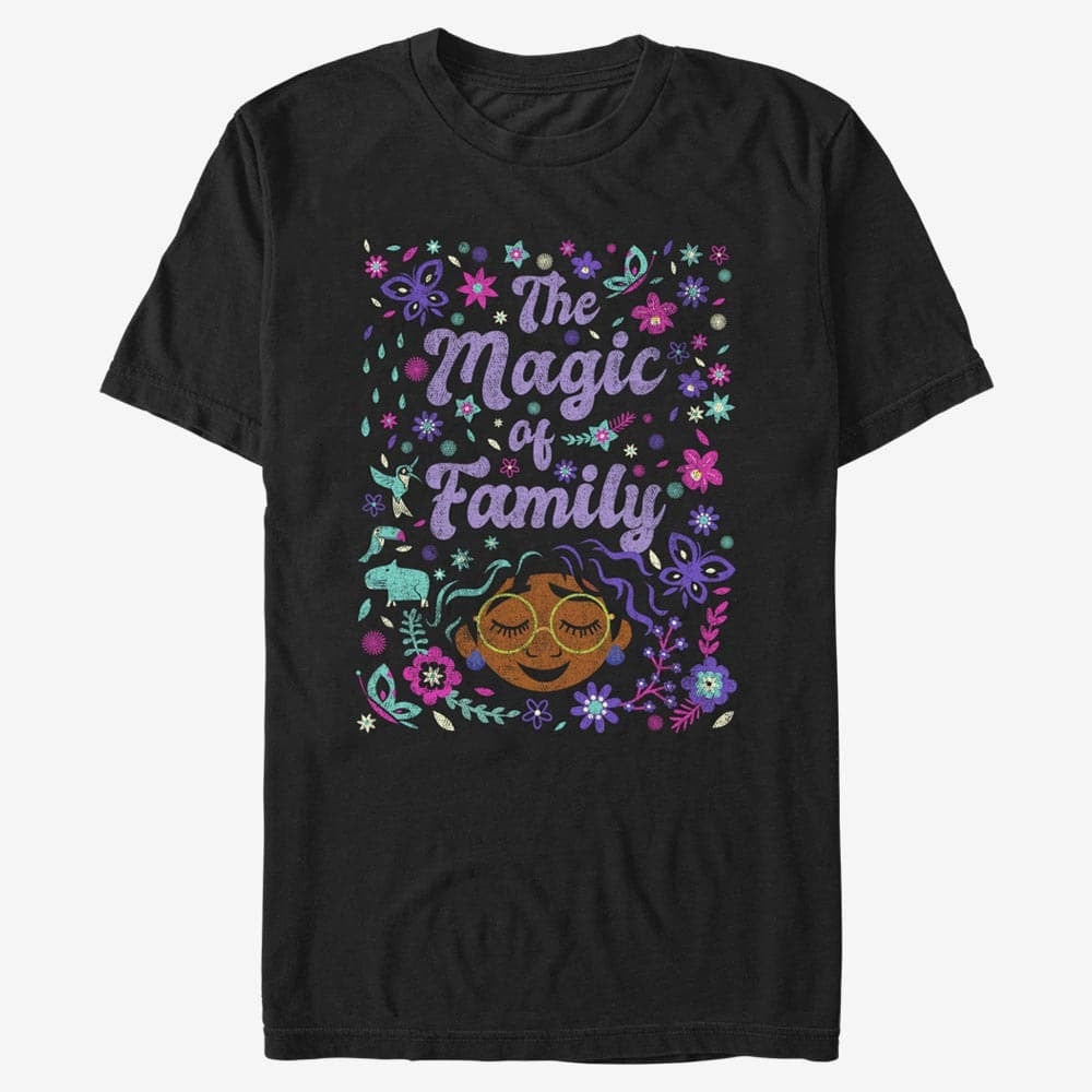 Trička Merch Pixar Disney Encanto - Magic Unisex T-Shirt Black