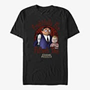 Merch MGM The Addams Family - Frightfully Fun Unisex T-Shirt Black