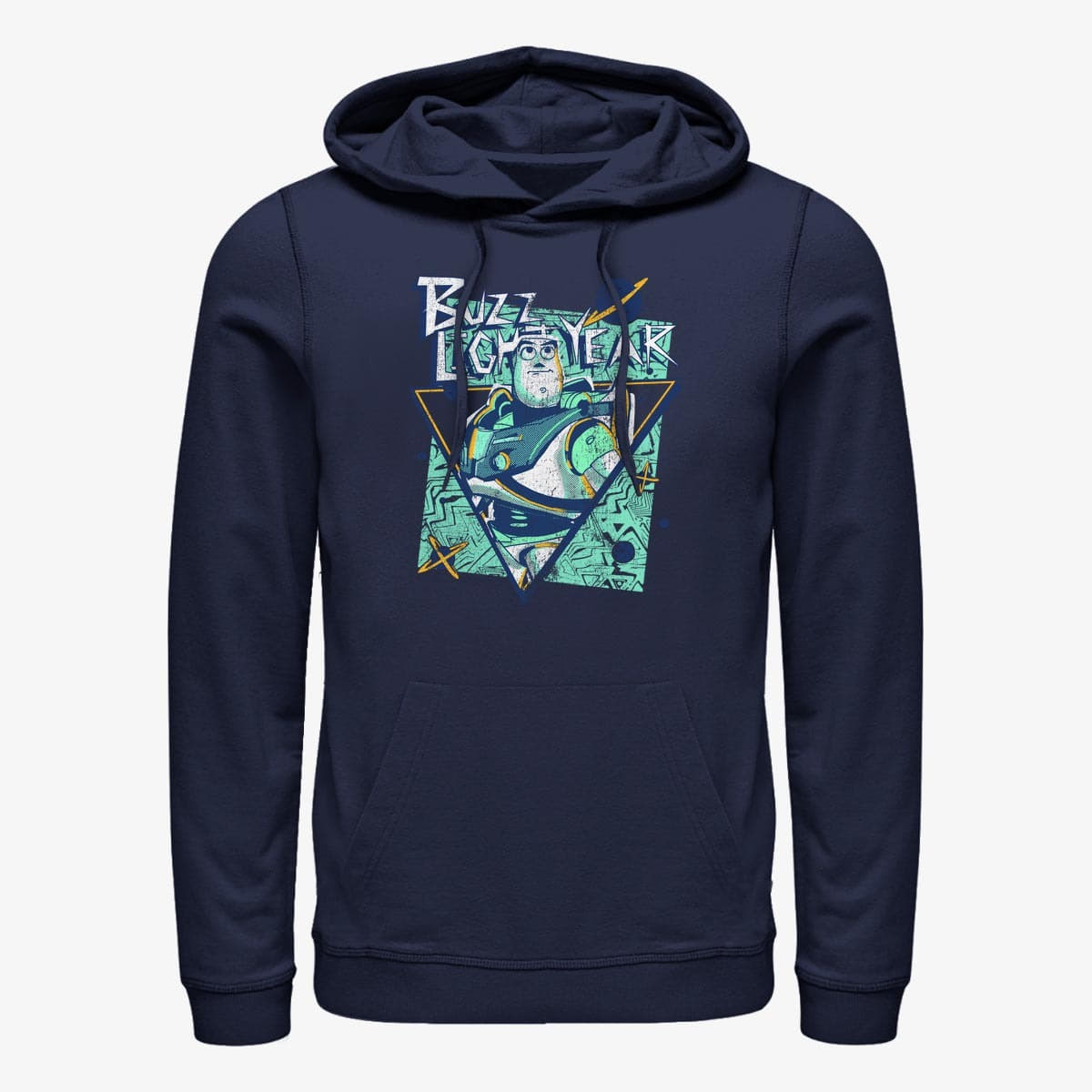 Mikinas ar kapuci un sporta krekli Merch Pixar Toy Story 1-3 - RETRO Unisex Hoodie Navy Blue