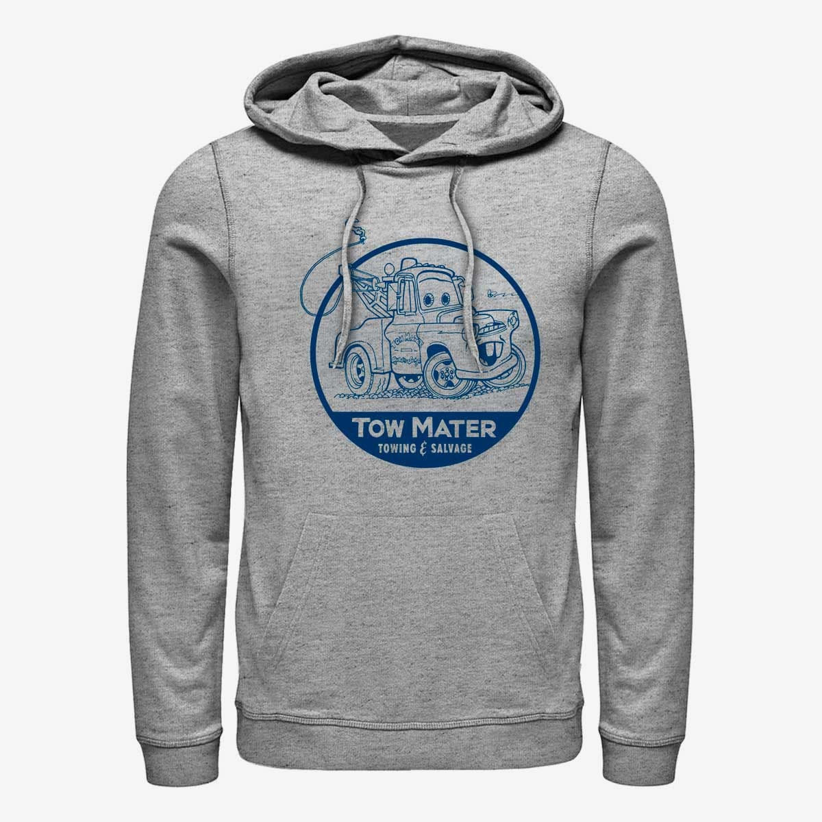 Sweatshirts Merch Pixar Cars 1-2 - Tow Mater Unisex Hoodie Heather Grey