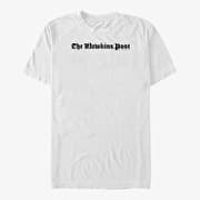 Merch Netflix Stranger Things - The Hawkins Post Unisex T-Shirt White