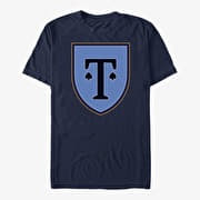 Merch Netflix Heartstopper - Truham Spade Crest Unisex T-Shirt Navy Blue