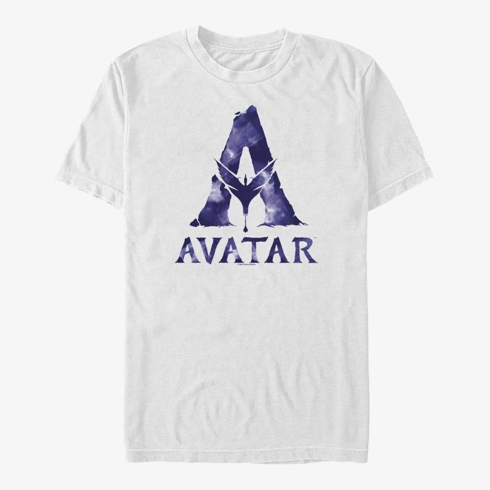 T-shirts Merch Twentieth Century Fox Avatar 1 - Avatar A Logo Unisex T-Shirt White