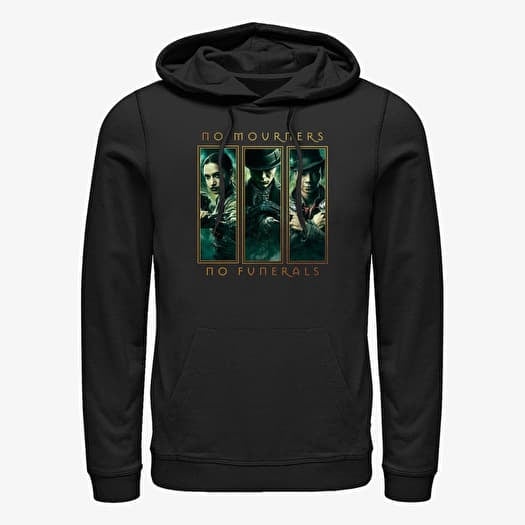 Kampsun Merch Netflix Shadow and Bone - No Mourners Boxes Unisex Hoodie Black