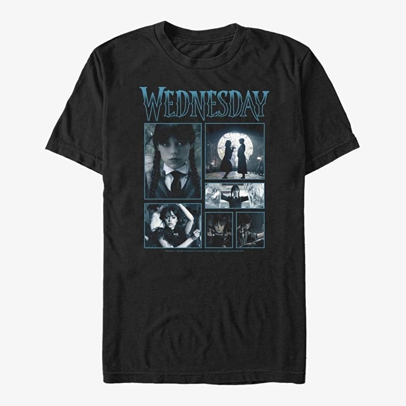 Футболка Merch MGM Wednesday - Dancing Wednesday Unisex T-Shirt Black