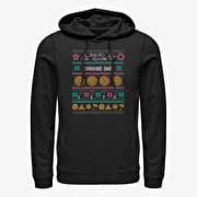 Merch Netflix Squid Game - DAGALOG COOKIE UGLY SWEATER Unisex Hoodie Black
