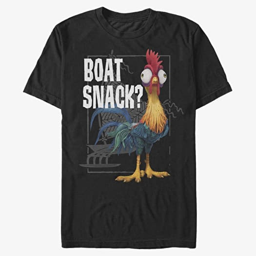 T-shirt Merch Pixar Moana - Boat Snack Unisex T-Shirt Black