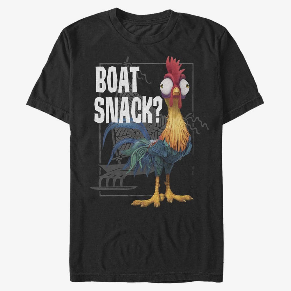 T-shirts Merch Pixar Moana - Boat Snack Unisex T-Shirt Black