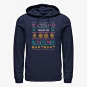 Merch Netflix Squid Game - DAGALOG COOKIE UGLY SWEATER Unisex Hoodie Navy Blue