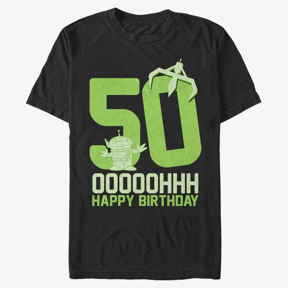 T-krekli Merch Pixar Toy Story - Ooohh Fifty Unisex T-Shirt Black