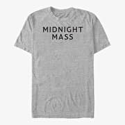 Merch Netflix Midnight Mass - STACKED LOGO Unisex T-Shirt Heather Grey